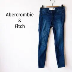 Z＊アバクロンビーアンドフィッチ＊ストレッチスキニーデニムパンツ ブルー 春夏のサムネイル