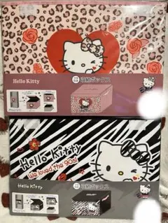 しまむら　キティ　フタ付き収納ケース　収納ボックス