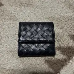 美品　ビジネスレザーファクトリー　限定編み込みコインケース