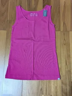 最終値下げ☆新品未使用品☆Eddie Bauer リブタンクトップピンクLサイズのサムネイル