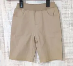 〈新品〉キッズ　ハーフパンツ　短パン　男の子　ボトム　ベージュパンツ　100