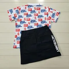 残1‼️新品【サイズ2】ジャックバニー ゆったり セットアップ 上下