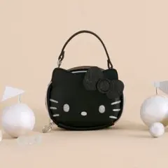 HELLOKITTY BRILMY　ミニコスメポーチ　ブラック