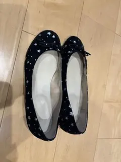 Repetto レペット フラットシューズ 星刺繍 - メルカリ