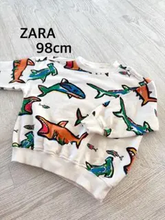 ZARA サメ柄トレーナー 98cm