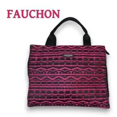 【未使用】FAUCHON フォション トートバッグブラック /手提げ レディース