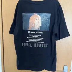 チェンソーマン パワー Tシャツ ブラック