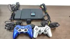 PS2 薄型 ジャンク 8台セット PS2 薄型 本体 ☆HDMI変換 ( 高画質・高音質化 ) ☆【すぐ遊べるセット