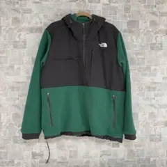XLサイズ　ノースフェイス　海外限定カラー　緑　フリースジャケット　黒