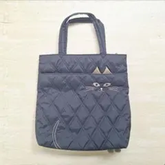 黒猫　バッグ　30㎝×30㎝　マチ6㎝　★メルカリ便24時間以内発送