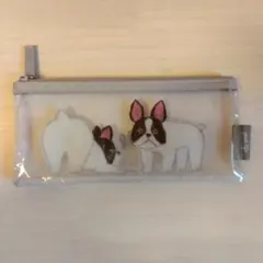 フレンチブルドッグイラストポーチ