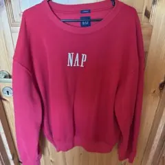 GAP VINTAGESOFT スウェット レッド M