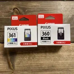 Canon純正インク360/361 大容量タイプのサムネイル