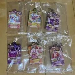 アイカツ！×プリパラ だれでもアクリルチャーム１ アイカツ６種コンプリートセット