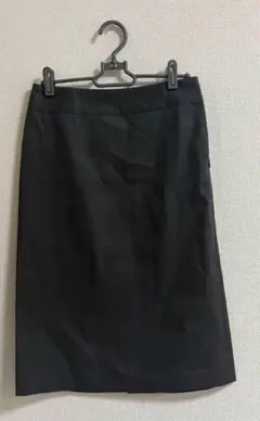 ひざ丈タイトスカート黒36 オフオン MICHEL KLEIN PARIS Sのサムネイル