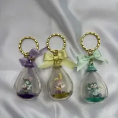 ダッフィー&フレンズ　ビューティフルレイニーデイズ　キーチェーン　セット