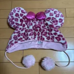 ミニー ファンキャップ ヒョウ柄