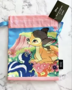 ディズニー　巾着　バンビ