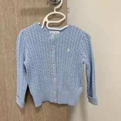 新品未使用 ラルフローレン 24Ｍ　 ケーブルニット カーディガン