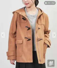 キャメル ダッフルコート