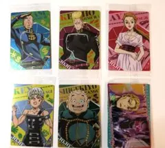 未開封品　ジョジョの奇妙な冒険のカード色々　6枚セット