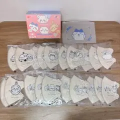 ちいかわ　立体マスク20枚　ハチワレマスクケース付き