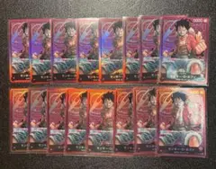 ワンピースカード　モンキー・D・ルフィ リーダー　ST01-001 16枚セット