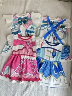 プリキュアなりきりワンピース　キュアリリアン　キュアウィンク　キュアアイドル