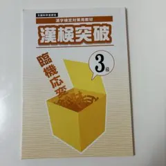 漢検突破 3級 漢字検定対策用教材