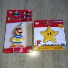 一番くじ　スーパーマリオF賞アイテム小皿　マリオオデッセイ　F賞ラバーストラップ