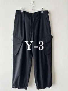 Y-3 ワイスリー ヨウジヤマモト メンズ ワイド パンツ ハーフパンツ