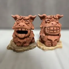 シーサー　コースター　やちむん　沖縄
