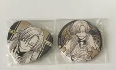 桃次歪 メディコス 缶バッジまとめ売り 桃源暗鬼 イラスト缶バッジ メディコス メタリック 遊摺部従児