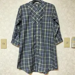 ポンポネット　ジュニア　ワンピース　140　S　チェック　pom ponette