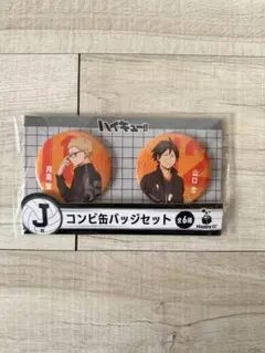 ハイキュー 缶バッジ 月島蛍 山口忠