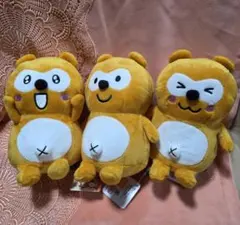 新品　タグ付き　ゲオ限定！！　ポンタ　Pontaぬいぐるみ　3種類