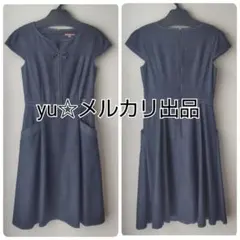 【最終値下げ】トッカ☆洗える☆SHAMROCKドレス☆デニムワンピース