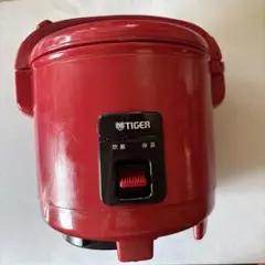 昭和レトロTIGER 2合炊き炊飯器 本体 レッドのサムネイル