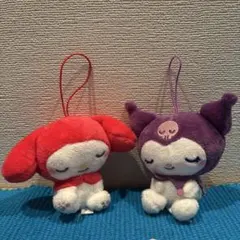 サンリオ クロミ マイメロ ぬいぐるみマスコット 2体セット