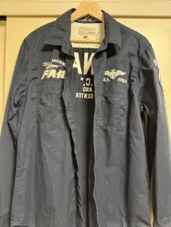 AVIREX ミリタリージャケット ネイビー U.S. NAVY