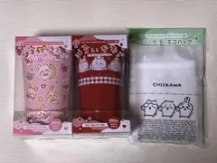 ちいかわ　セブンイレブン　オリジナルタンブラー2種+エコバッグ