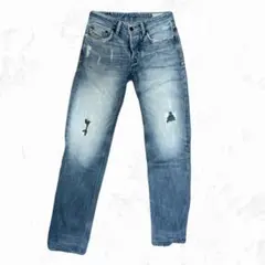 「激レア品」Diesel/adidas ダメージデニム W29 L32