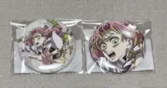 コミケ 鬼滅 甘露寺蜜璃 E賞 57mm箔押し缶バッジ２個セット