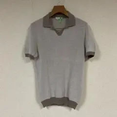 美品　Gran Sasso グランサッソ　ポロシャツ　コットン　イタリア製のサムネイル