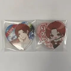 いれいす りうら ハート型缶バッジ4弾