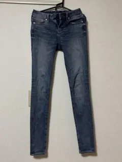 gu スキニージーンズ 58cm ダークブルー