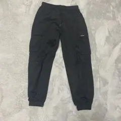 HOOK ブラック カーゴパンツ