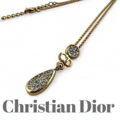 ✨希少✨ Christian Dior ディオール ネックレス　ティアドロップ