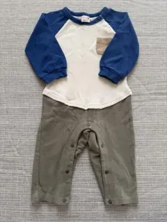 【美品】petit main ロンパース 80cm