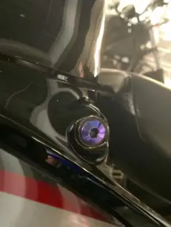 SUZUKI隼２型用　64転造チタンボルト　プロボルト製　2本セット